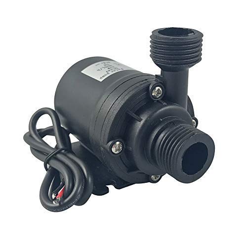 SENSTREE ZAOJIAO DC 24V Brushless Water Pump 1/2'' Male Thread Centrifugal Submersible Pump 800L/H 210GPH 4M/13ft for Fountain Solar Panel Pond Aquarium Water Circulation System - Image 1