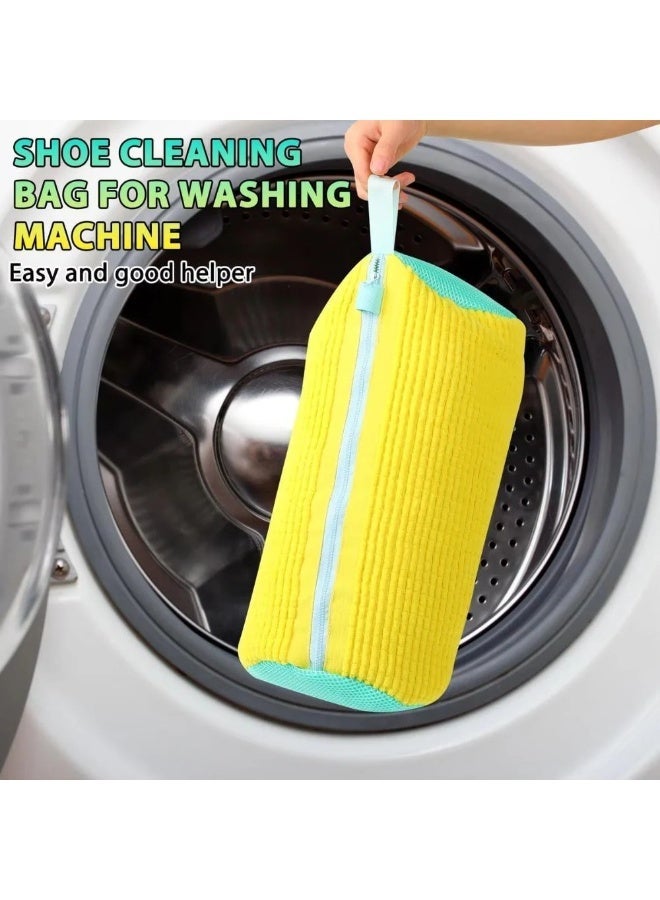 Earss Shoe Cleaning Bags: 2-Pack Reusable Laundry Bags for Washing Machines - Ideal for Sneakers and Tennis Shoes - Image 4