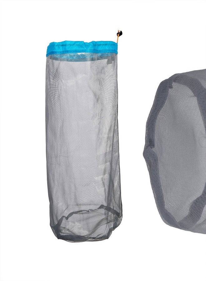 FILFEEL Mesh Stuff Sack Light weight Nylon Mesh Drawstring Storage Bag for Travelling Hiking Camping Stuff Storage(XL) - Image 4