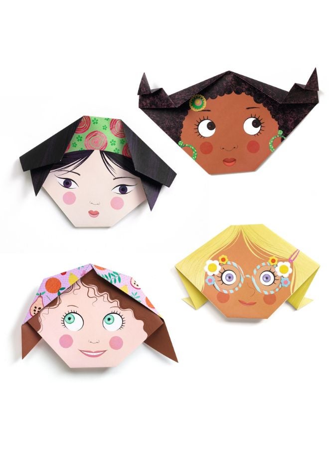 DJECO Origami Pretty Faces - Image 2