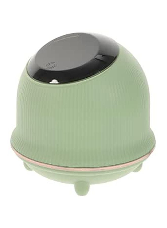 Green Mini Desktop Trash Can With Lid 1 5L Push Top Waste Bin For Office Home Kitchen - Image 1