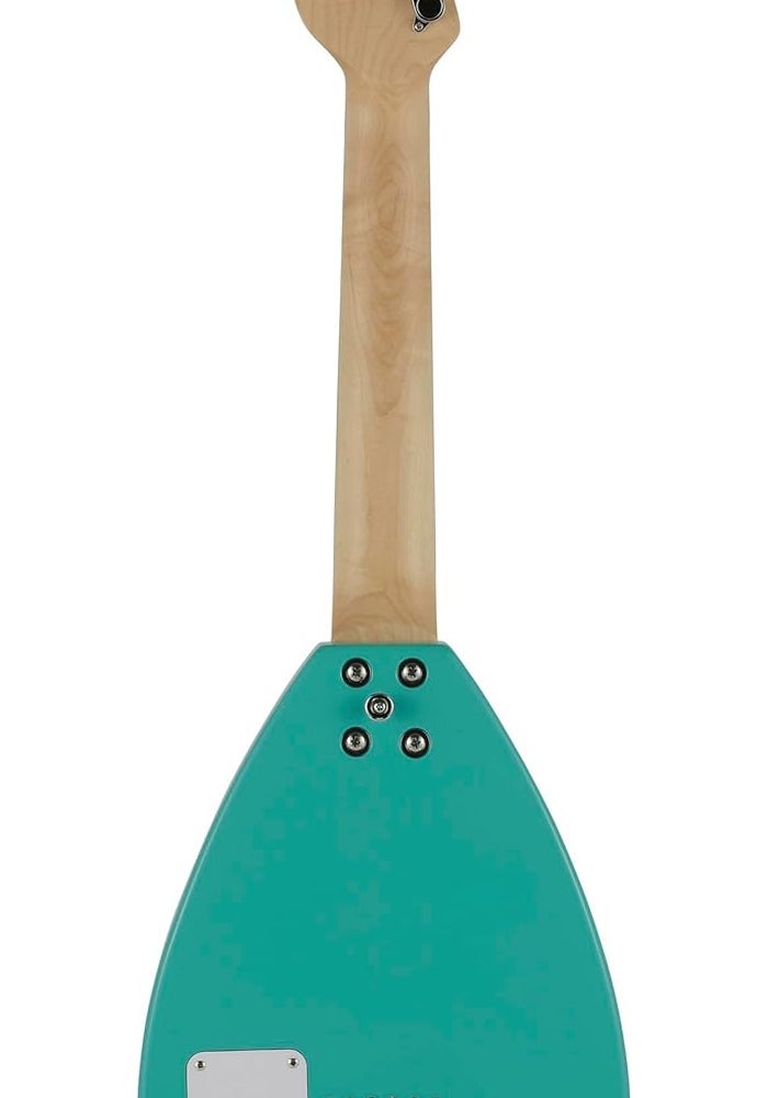 Vox Mark III Mini Electric Guitar - Teardrop - Aqua Green - Image 2