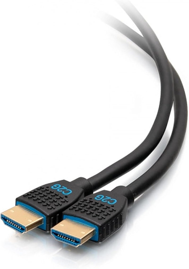 سي2جي كابل HDMI عالي السرعة وفائق المرونة من سلسلة الأداء ، طوله 0.6 متر - يتناسب مع تقنيات 4K 60Hz، ومصنوع للاستخدام داخل الجدران، ومعتمد وفقًا لمعيار CMG (FT4)، ومتوافق مع أجهزة Xbox، Blu-ray، DVD، PS5، التلفزيونات الذكية، أجهزة الصوت، والشاشات. - Image 1