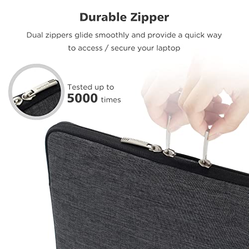 NIDOO 10 Inch Tablet Sleeve Laptop Sleeve Case Cover Portable Pouch Bag for 11" iPad Pro M4 M2/ 11" iPad Air 2024/10.2" iPad 7 8 9 10/10.9" iPad Air 5th Gen/ 10.5" Surface Go 3 2/11" Samsung Galaxy - Image 5