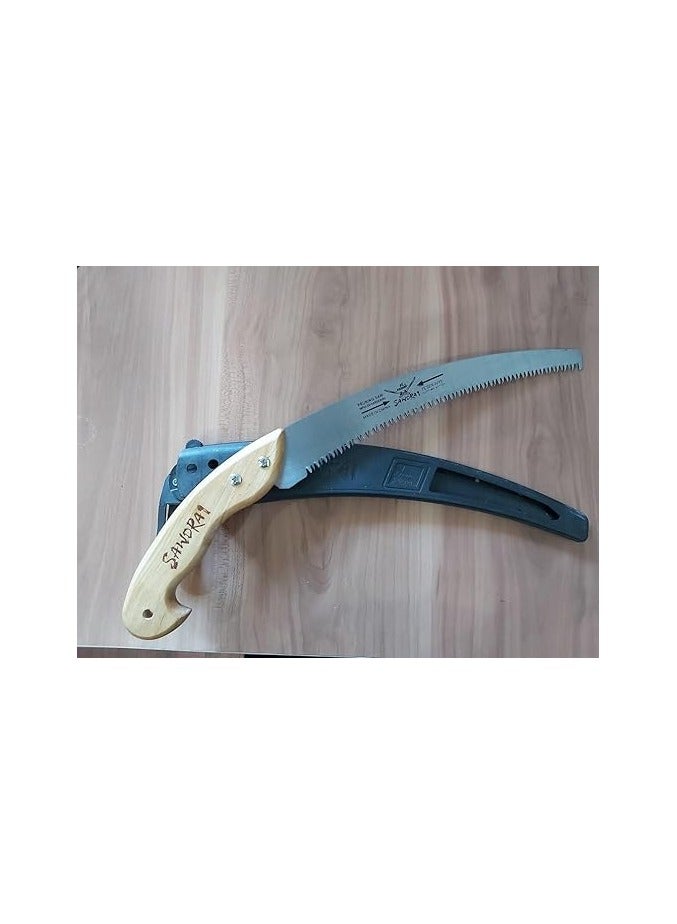 منشار تقليم مع شفرة منحنية ومقبض من الجوت 21 سم من ساندراي - Image 2