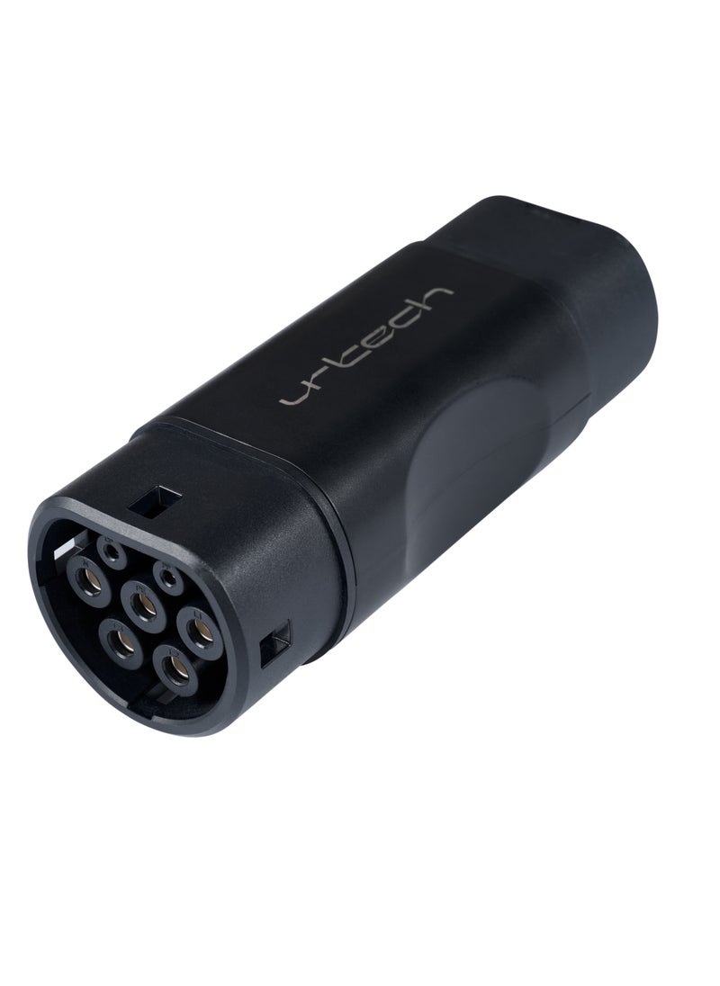 urtech URTECH GB/T to Type 2 EV Adapter | 32A Fast Charging | IP55 Waterproof | Heavy-Duty Build  - Image 1