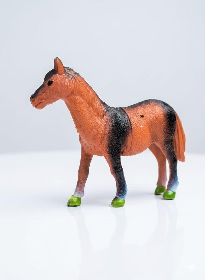 VEDY Farm Animal Toy Set of Horse and Goat Figures, for Kids Aged 5 Years and Above - Image 2