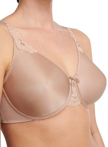 Chantelle صدرية هيدونا بدون بطانة للنساء من شانتيل، لون بيج، 34E أمريكي - Image 3