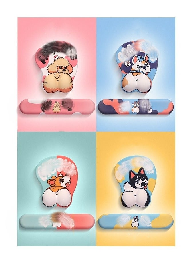 KUYING Silicone Wrist Guard Mouse Pad  - Image 2