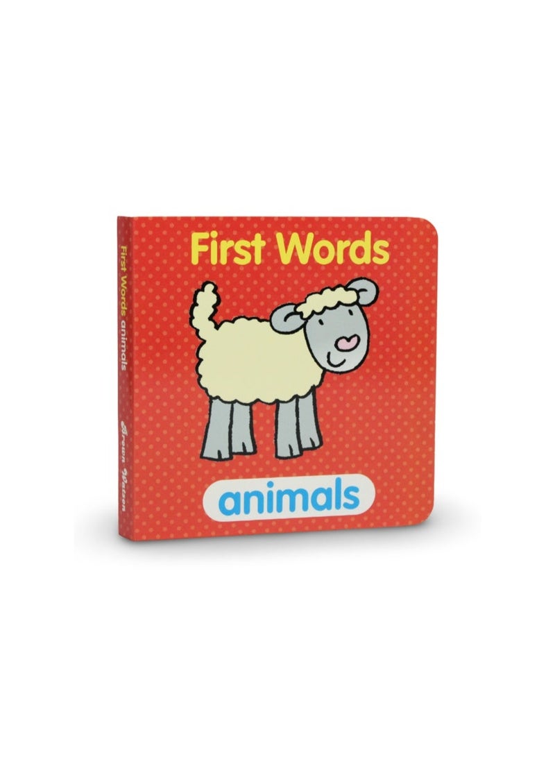 Brown Watson First Words "Animals" Educational Book - Image 1