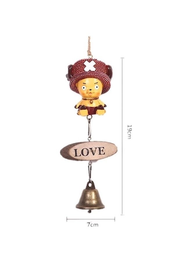 NIBEMINENT Adorable Chopper Wind Chimes Brown/Gold/Yellow  - Image 3