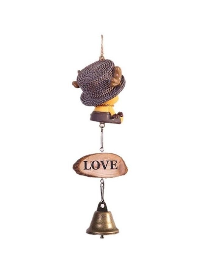 NIBEMINENT Adorable Chopper Wind Chimes Brown/Gold/Yellow  - Image 2