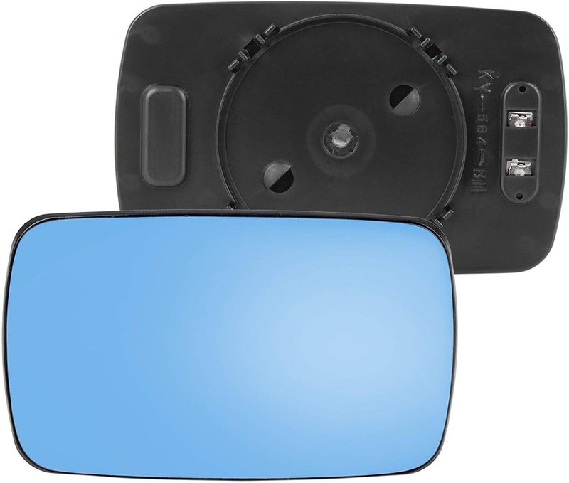 Wivplex Heated Right Side Mirror Glass for BMW 318i 325i 325e (1985-1991) with Backing Plate - Image 1