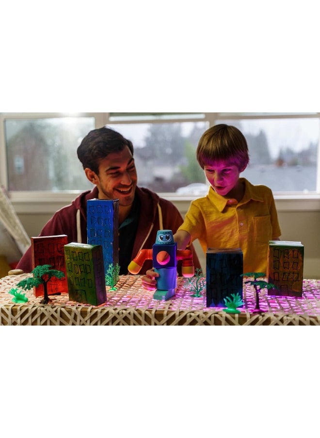 blockaroo Blockaroo Magnetic Foam Builders Robot Set  - Image 3