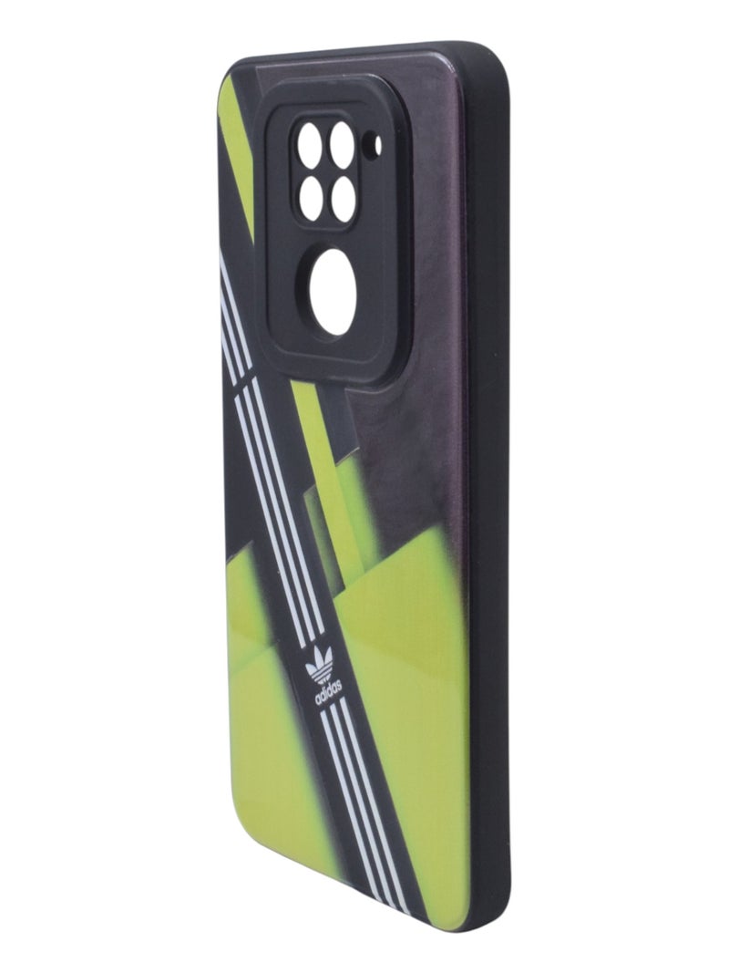 Adidas Plastic Back Cover For Xiaomi Redmi Note 9 - Multicolour - Image 3