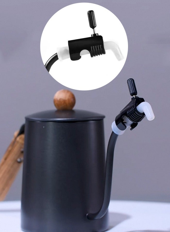 BF HOME Coffee Dripping Pot Restrictor Nozzle Compatible Replacement Part Specialty Coffee Drip Jugs Kettle Gooseneck Water Flow Regulator Diverter Aid - Image 1