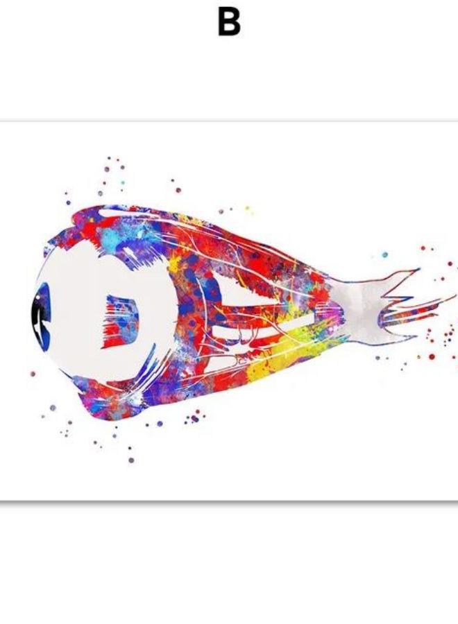 Ophthalmologist Optician Eye Anatomy Wall Art Canvas Painting Abstract Posters And Prints Wall Pictures For Doctor Office Decor - Image 1