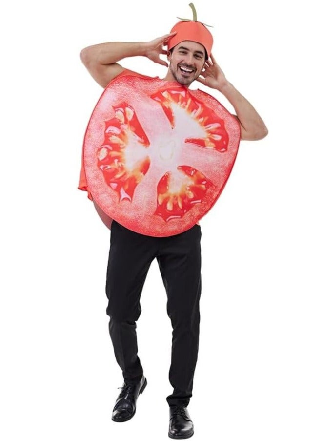 SYOSI Adult Fruit Slice Costume Women Funny Food Costumes Men Party Fruits Vegetable Outfit Supplies - Image 3