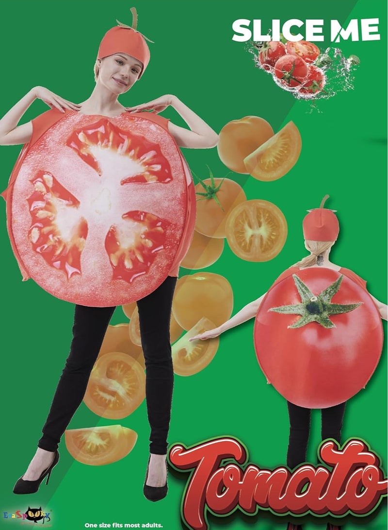 SYOSI Adult Fruit Slice Costume Women Funny Food Costumes Men Party Fruits Vegetable Outfit Supplies - Image 2