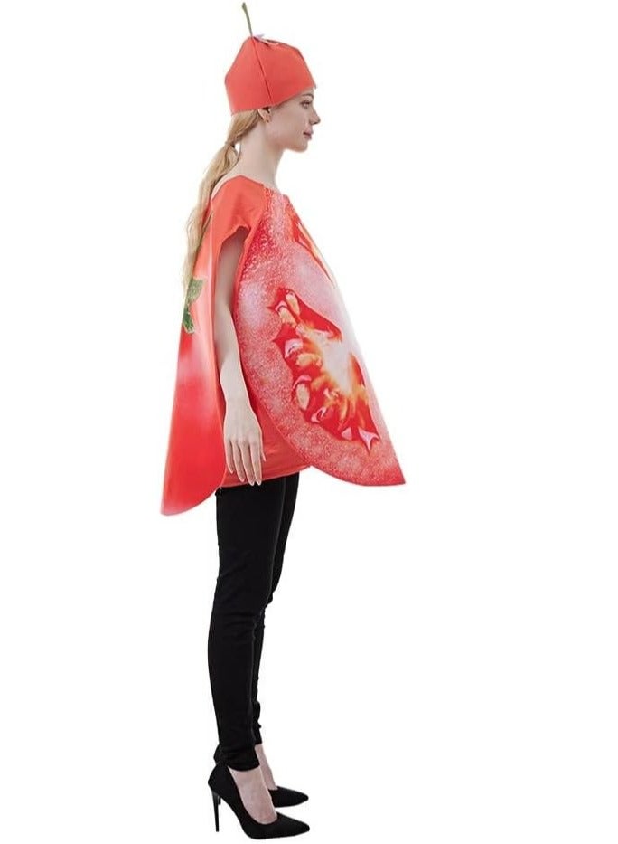 SYOSI Adult Fruit Slice Costume Women Funny Food Costumes Men Party Fruits Vegetable Outfit Supplies - Image 4