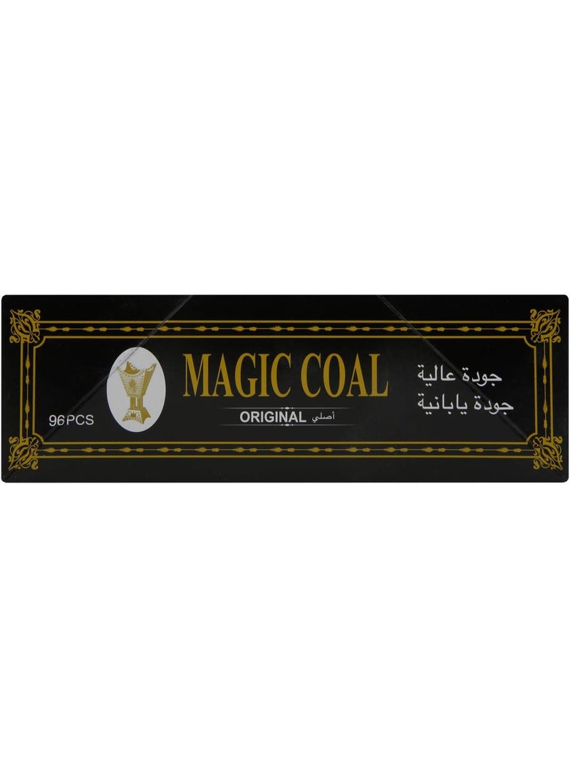 MAGIC COAL Original Coal High Quality Charcoal 96 Pcs - Image 5