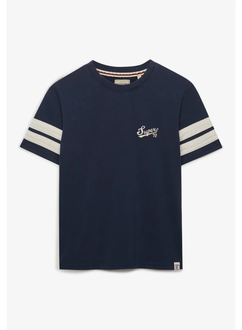 سوبر دراي Varsity Script Stripe T-Shirt