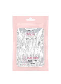 KIARA SKY Kiara Sky Gelly Tip Soak Off Nails Refill Packs - Stiletto Shape (Medium Length) (Sizes 0, 1, 2)  - Image 1