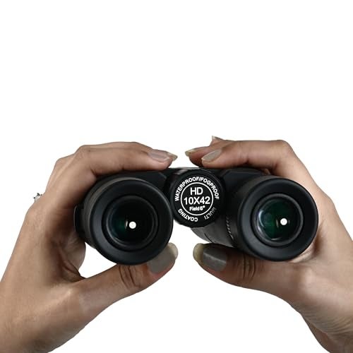 Vanrakshak Drishti 10x42 Professional Binoculars for Adults | High Power Long Range Binoculars | Waterproof & Fogproof Compact Binocular for Bird Watching, Wildlife Safari, Trekking, Travel & Outdoor - Image 5