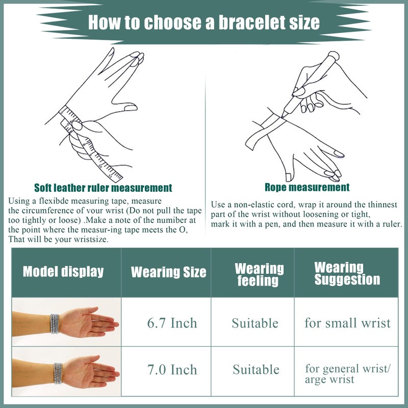 Badu Silver Plated Beaded Bracelets for Women Silver Plated Bracelet Stretchable Adjustable Bracelet - Image 4
