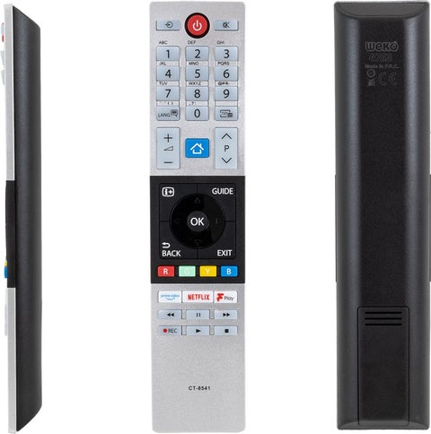 Toshiba Matcell Netflix-Prime Video-F Play Button LCD LED Remote TV Control