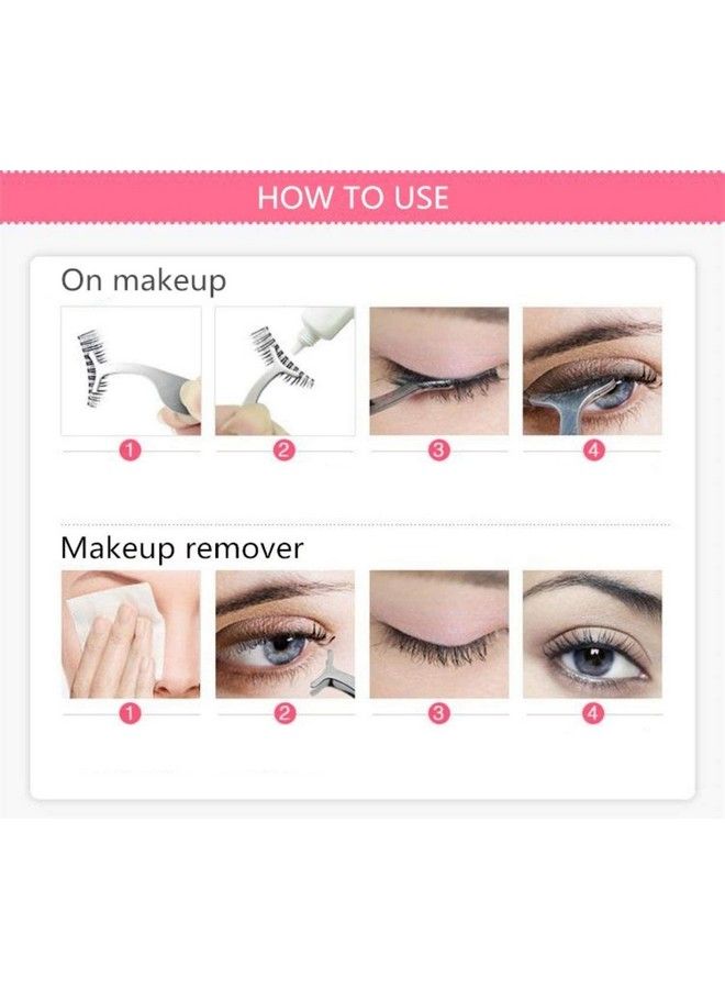Digital Shoppy Magnetic False Eyelashes 3D Extension - Image 4
