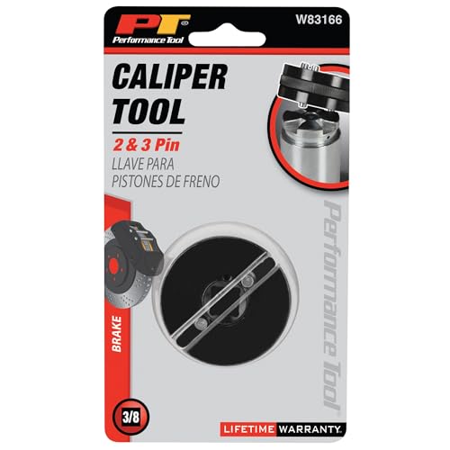 Performance Tool W83166 Adjustable Piston Wind-Back Tool for Brake Calipers - Fits Domestic and Import Cars with 2 or 3 Slotted Pistons - Image 5