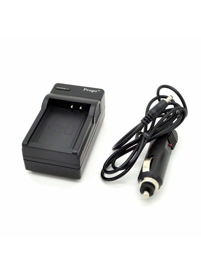 Progo Pocket Battery Charger with Car Adapter Compatible for Canon LP-E10 LPE10, Canon EOS Rebel T3, T5, T6, T7, EOS 4000D,3000D,2000D,1500D,1300D,1200D,1100D. (Not for T3i T5i T6i T6s T7i) - Image 2