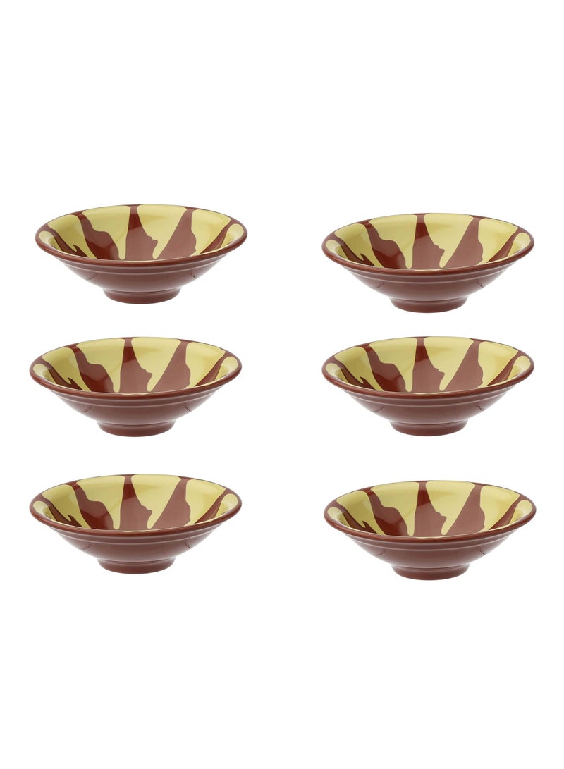 ٦ قطع من الميلامين، مقاس صغير ١٣ سم - Image 1