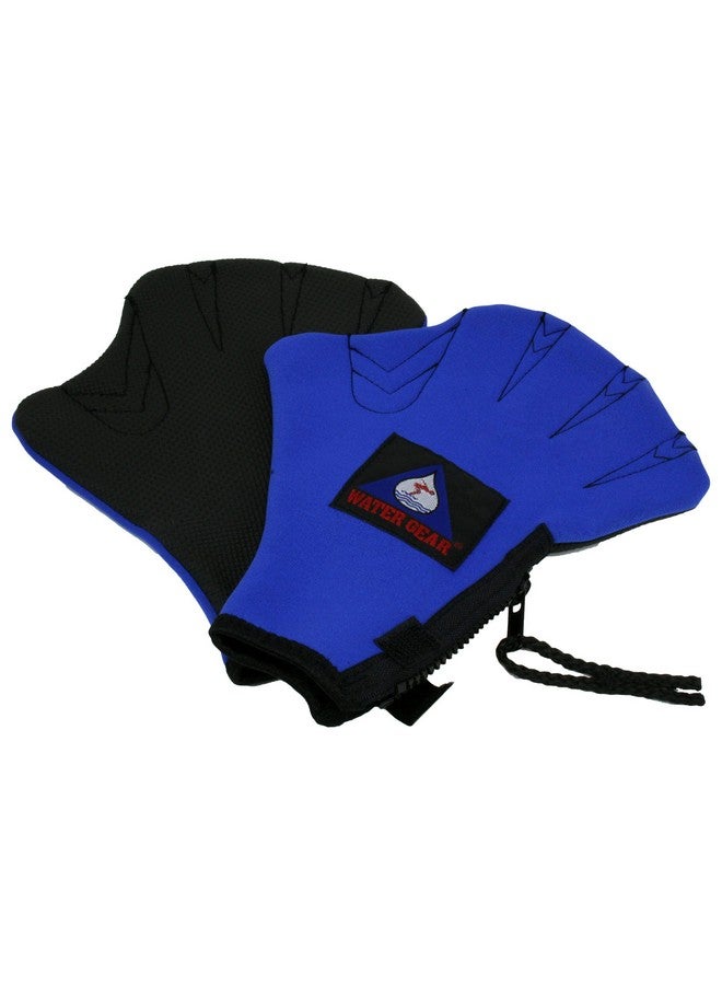 Water Gear Neoprene Force Swim Gloves Aqua Fitness Gloves Great For Workouts And Diving Designed With Enhanced Grip 50% More Resistance Medium - Image 2