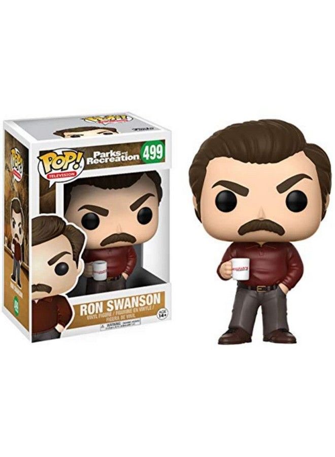 Funko Pop Television: Parks & Recreation Ron Swanson Figure - Image 2