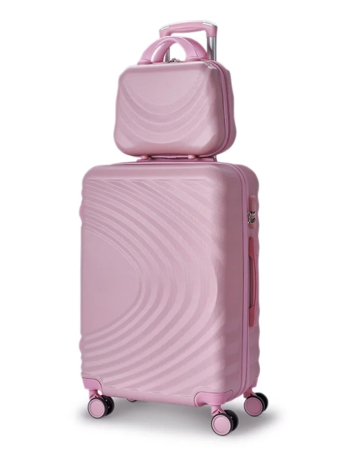 LIMRA Travel Bags Luggage set 5 pieces with a distinctive design from limra pink