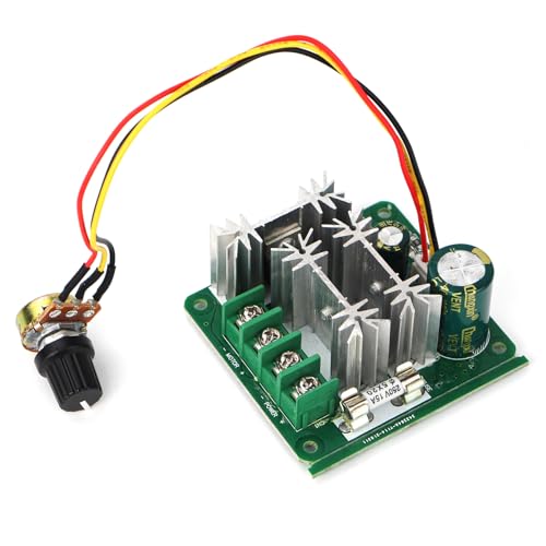 RioRand Upgraded 6V-90V 15A DC Motor PWM Speed Controller 1PC - Image 1