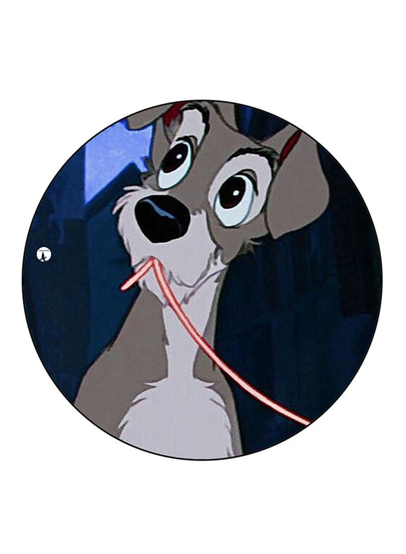 RKN Disney Printed Mouse Pad  Round  Multicolour