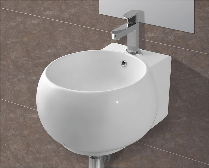 SYON Syon FOOTBALL Wall Mount Table Top Wash Basin 18x14  - Image 1