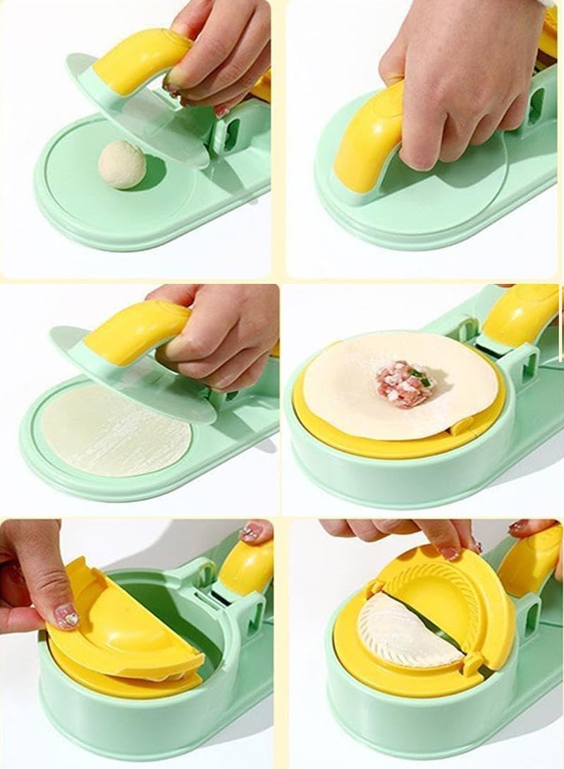 ISHWAZ Multifunctional 3-in-1 Dumpling Maker Mold Dough Presser Bakin Mold Tool Easy To Use, Perfect Pie and Dumpling Maker Mold For Ramadan Fatayer, Dinners, Parties, School Lunch, Etc - Baking Tool - Image 3