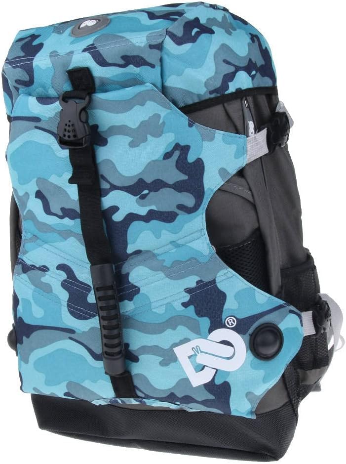 كلاراكو حقيبة ظهر فاخرة للتزلج على الجليد والتزلج على العجلات، مثالية لتخزين الزلاجات والأحذية والمعدات الرياضية. - Image 4