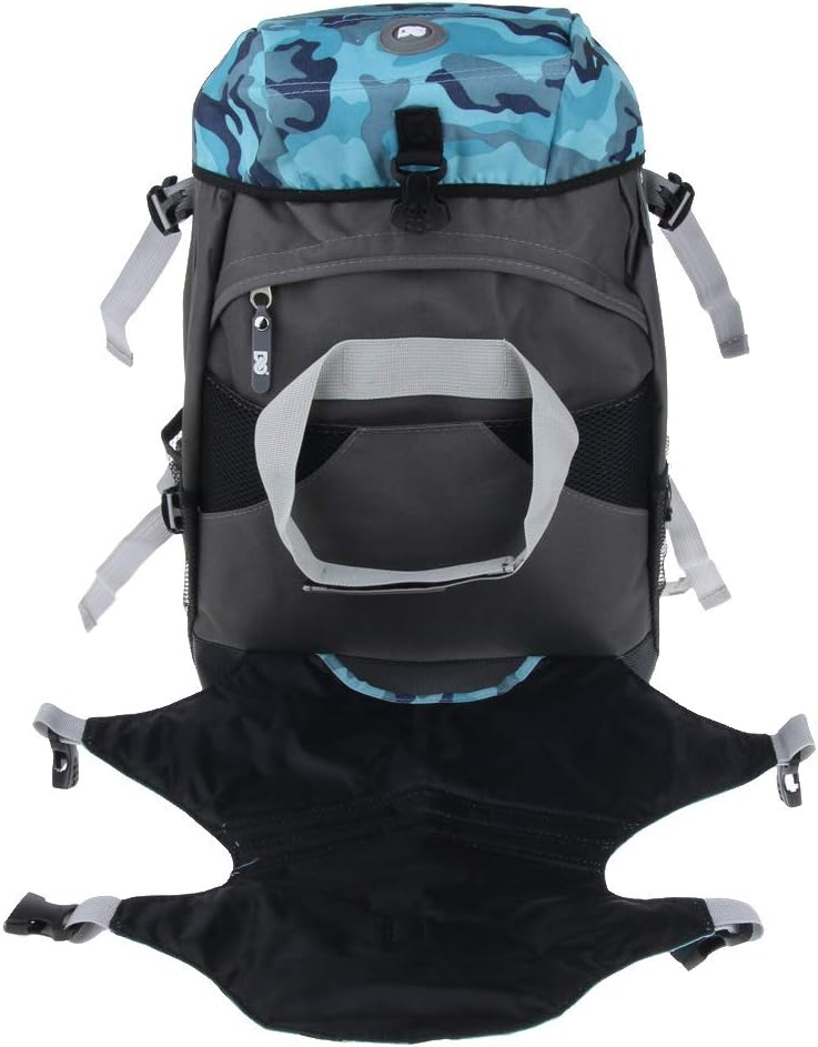 كلاراكو حقيبة ظهر فاخرة للتزلج على الجليد والتزلج على العجلات، مثالية لتخزين الزلاجات والأحذية والمعدات الرياضية. - Image 5