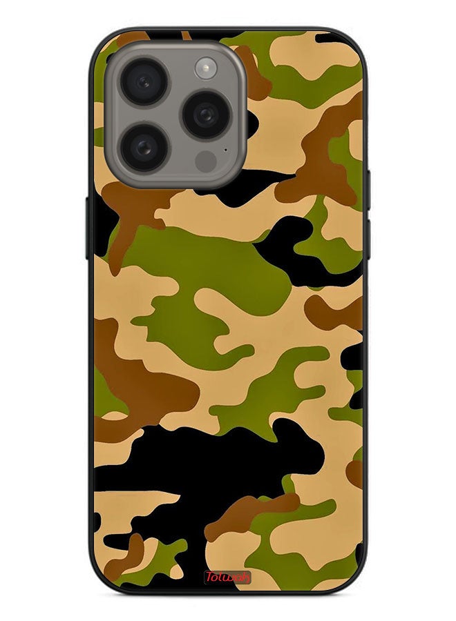 Tolwak Apple iPhone 15 Pro Protective Case Cover Camouflage Abstract Digital Pattern - Image 2