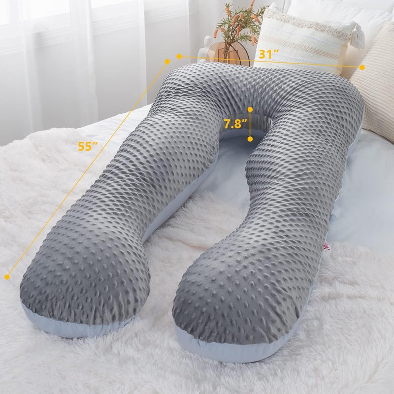 Meiz U-Shaped Pregnancy Body Pillow - Image 2