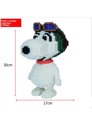 86 Series Building Blocks Toy Series Building Blocks Small Particle Building Blocks Micro Particle Building Blocks-Color:8672 Snoopy - pzsku/Z4A9E9B04267FBAC31418Z/45/1745541132/6fbe3a92-b68a-4443-b39d-4ef3f0b1eef4