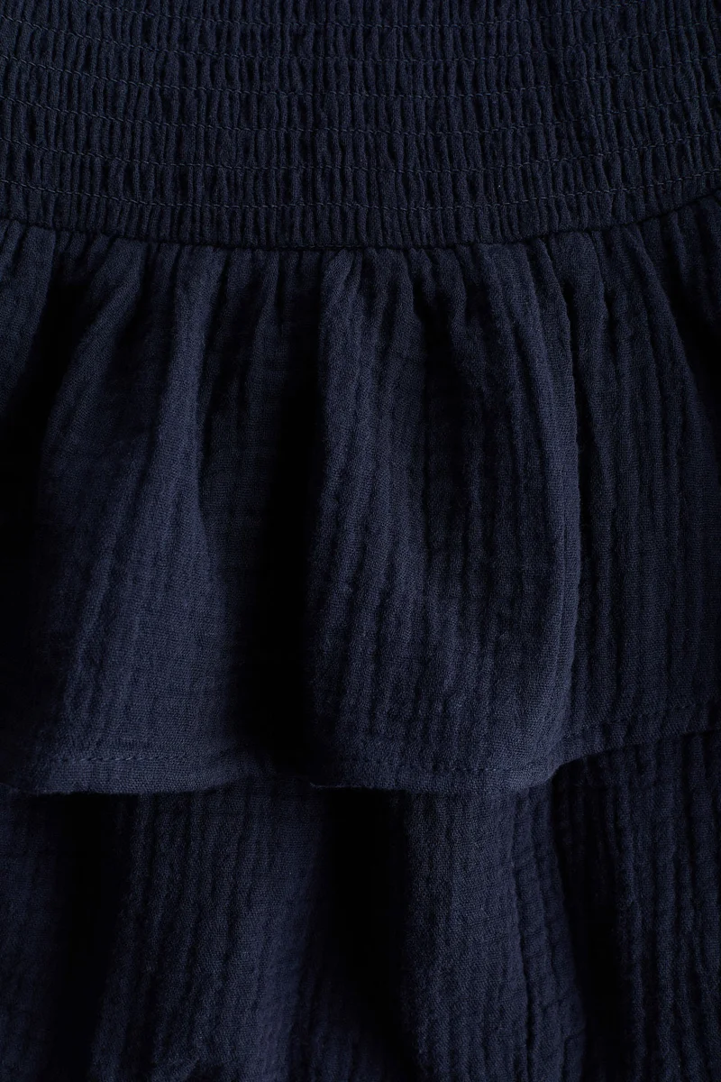 H&M Smocked tiered dress
