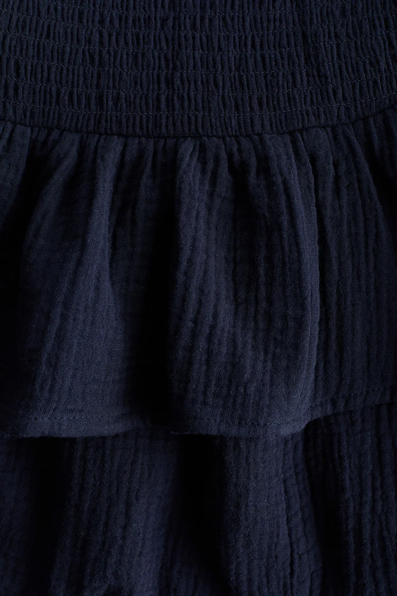 H&M  Smocked tiered dress for Women | Best Price UAE