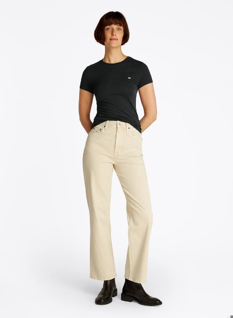 TOMMY JEANS Slim Crew Neck T-Shirt - Image 3