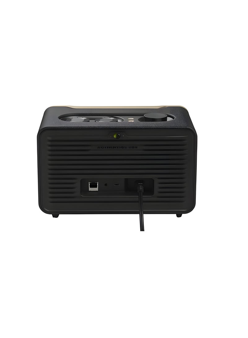 EHH-326 Speaker and Radio with Great Stereo Sound, USB, FM, and TF Ports – Long-Lasting Battery Life – Black - Image 4